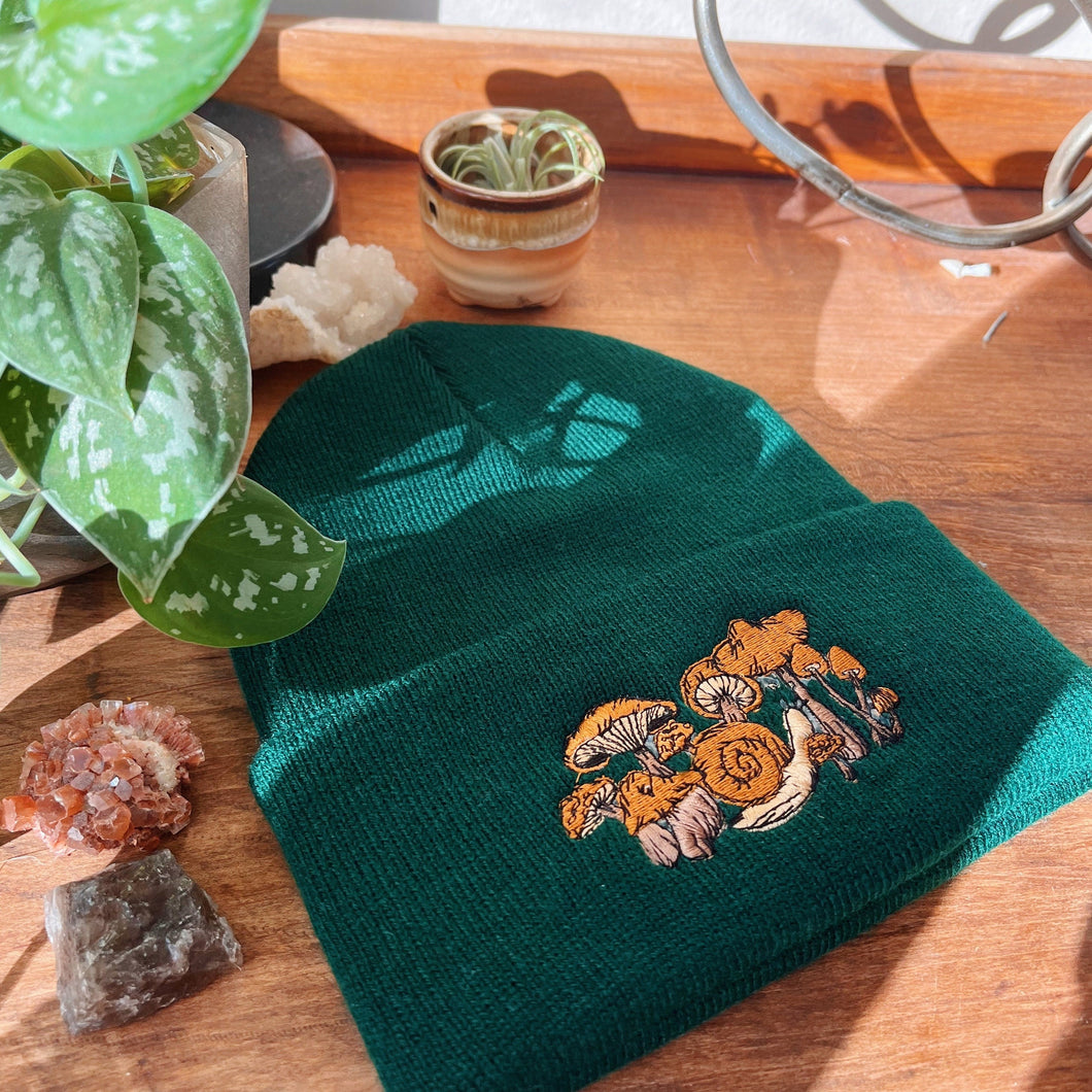 Mushroom Snail Beanie