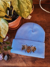 Load image into Gallery viewer, Floral Bee Beanie
