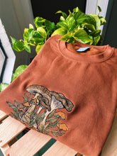 Load image into Gallery viewer, Camel Fungi Foliage Embroidered Crewneck
