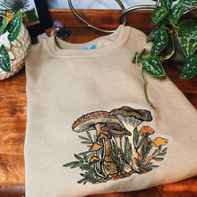 Load image into Gallery viewer, Khaki Fungi Foliage Crewneck
