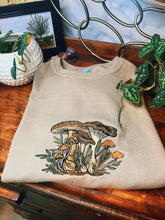 Load image into Gallery viewer, Khaki Fungi Foliage Crewneck
