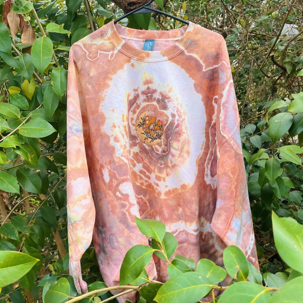 Mush Moon x Geode Dyed Crewneck (2XL)