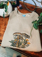 Load image into Gallery viewer, Khaki Fungi Foliage Crewneck
